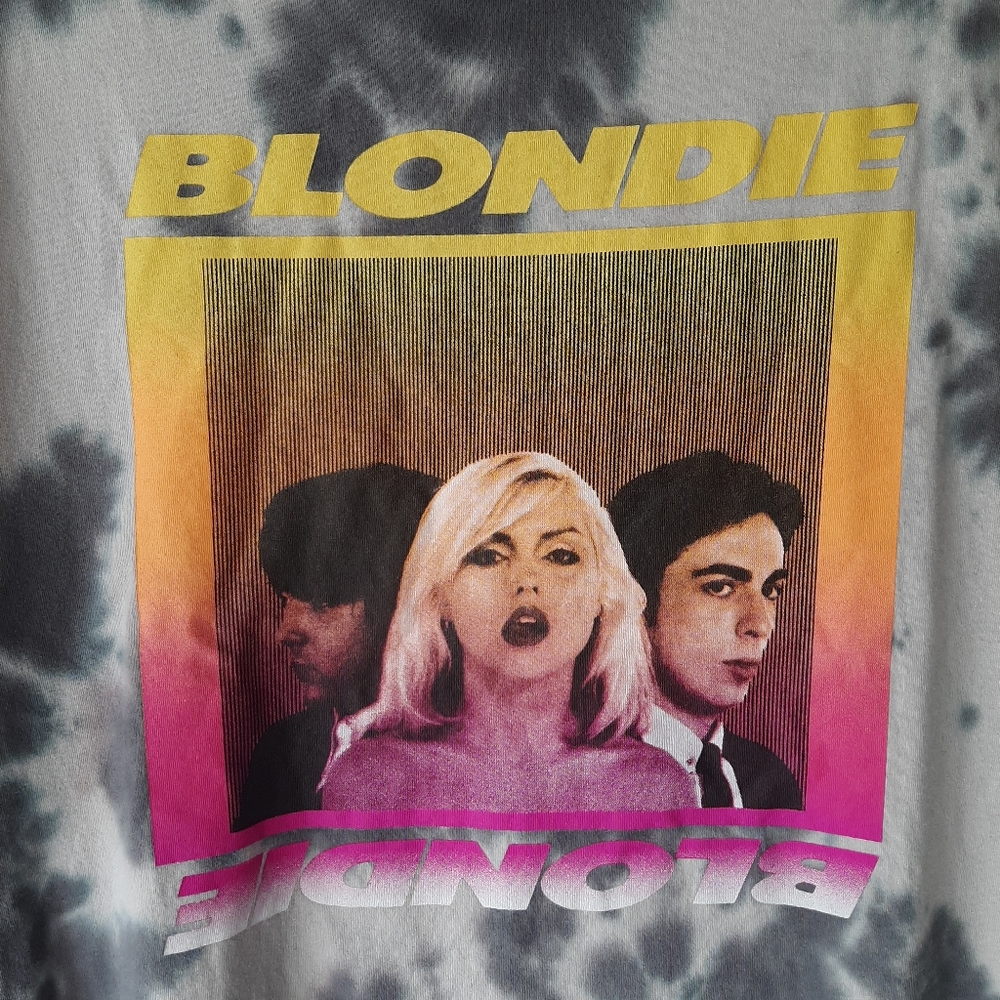 NWOT OVERSIZED Blondie tie dye graphic t-shirt *approx. 19 inches pit to pit